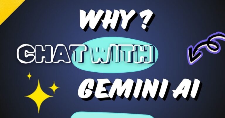 Why chat with Gemini AI chatbot Assistance of Google